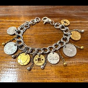 Dolce and Gabbana rare coin bracelet